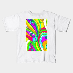 Psychedelic Rainbow Kids T-Shirt